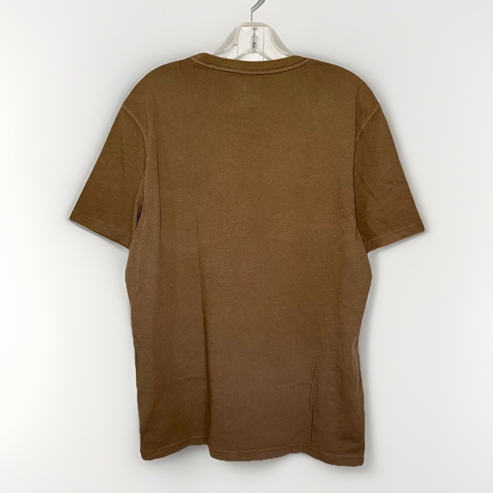 NWT J.Crew Brown Pocket Tee Vintage Jersey Relaxed Fit Mens Medium Cotton S/S - Picture 6 of 6